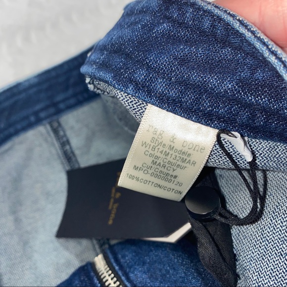 Rag & Bone Denim Mini Skirt NWT Size 27 - Picture 5 of 11
